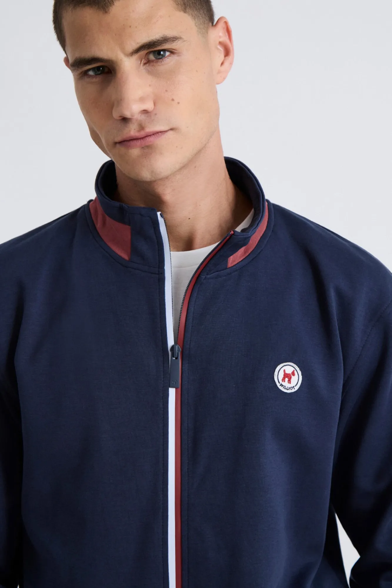 Hombre Williot Sudaderas>Sudadera Sport Con Cremallera