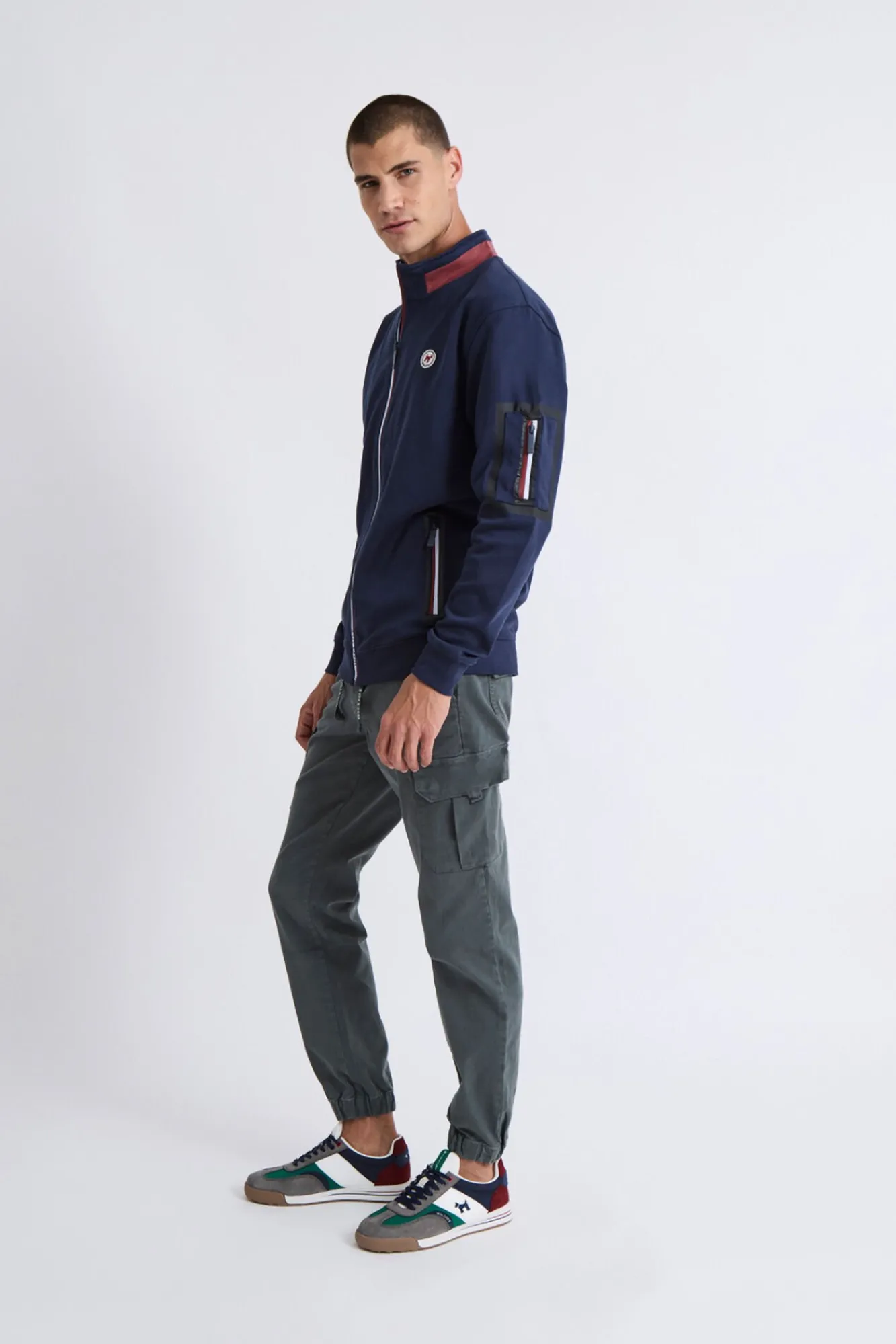 Hombre Williot Sudaderas>Sudadera Sport Con Cremallera
