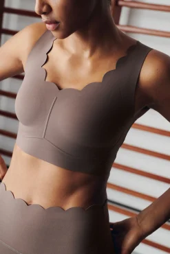 Mujer Dash and Stars Ropa Interior|Deporte>Sujetador deportivo COMPRESSIVE marrón