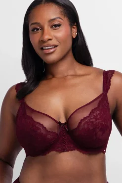 Mujer Dorina Ropa Interior>Sujetador sin relleno de cobertura total Lyra Satin