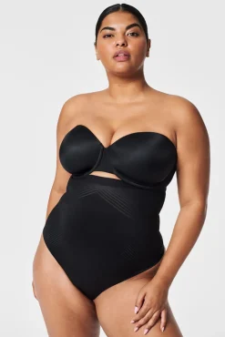 Mujer Spanx Ropa Interior>Tanga moldeador de talle alto