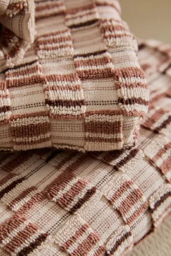 Calma House Toallas>Toalla de baño de algodón de rizo jacquard Mercurio