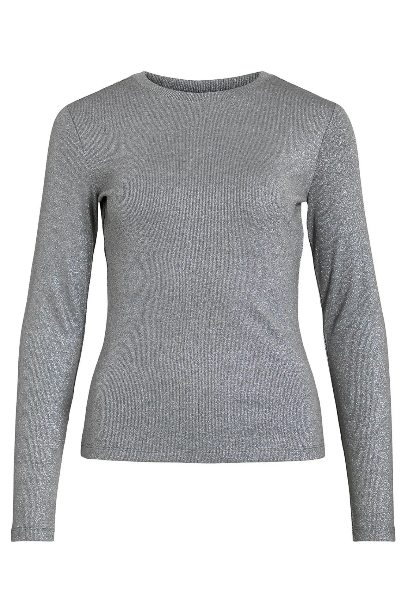 Mujer Vila Camisetas>Top de manga larga con glitter