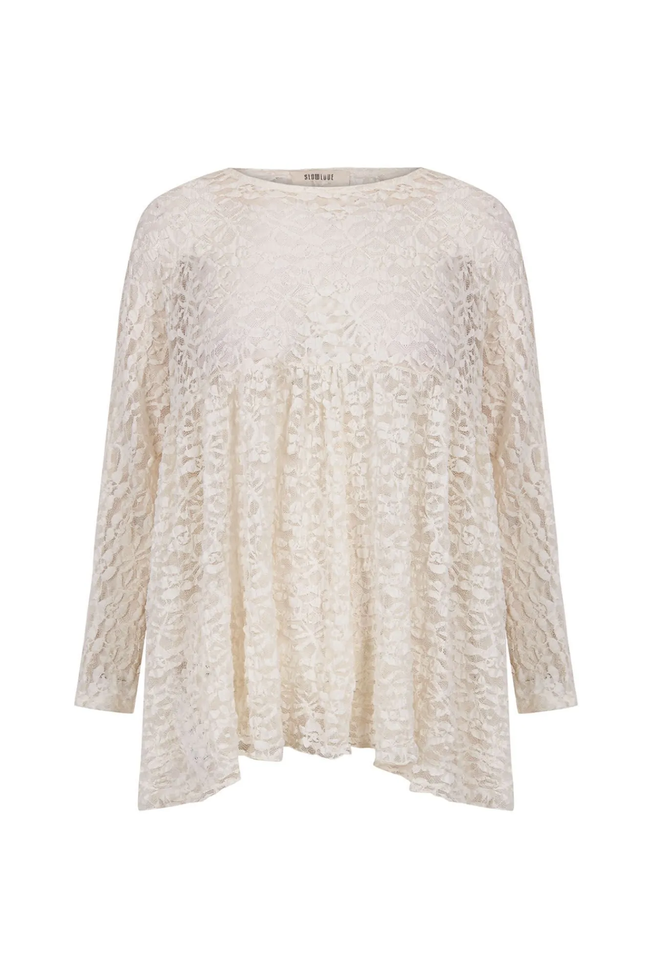 Mujer Slowlove Camisetas|Blusas>Top encaje capa