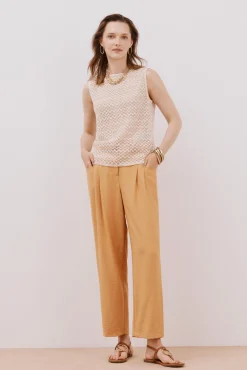 Mujer Cortefiel Camisetas>Top estructura lurex