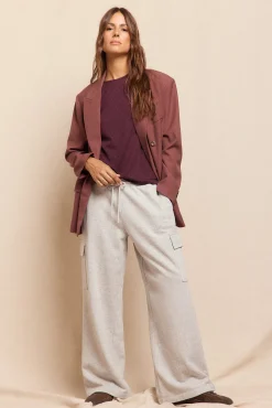 Mujer Slowlove Camisetas>Top estructura manga abullonada