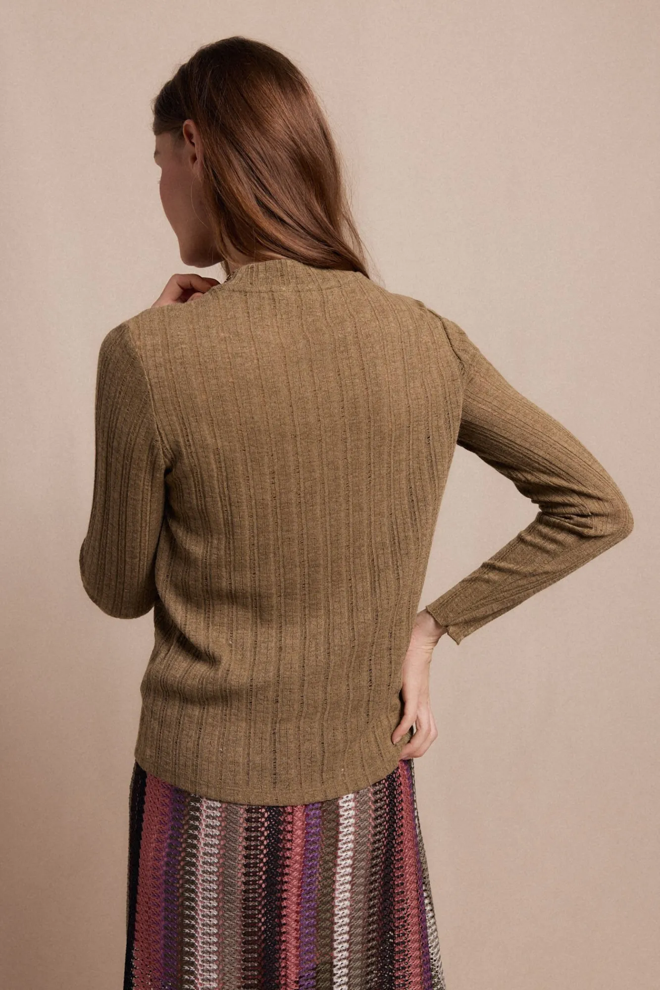 Mujer Slowlove Camisetas>Top punto estructura