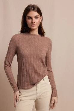 Mujer Slowlove Camisetas>Top punto estructura