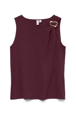 Mujer Vero Moda Camisetas>Top sin mangas detalle hebilla