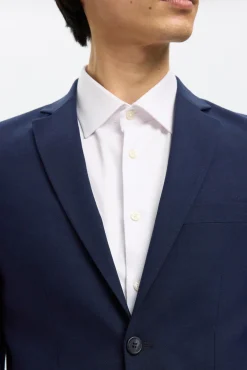 Hombre Selected Trajes>Traje de dos piezas slim fit lana fría