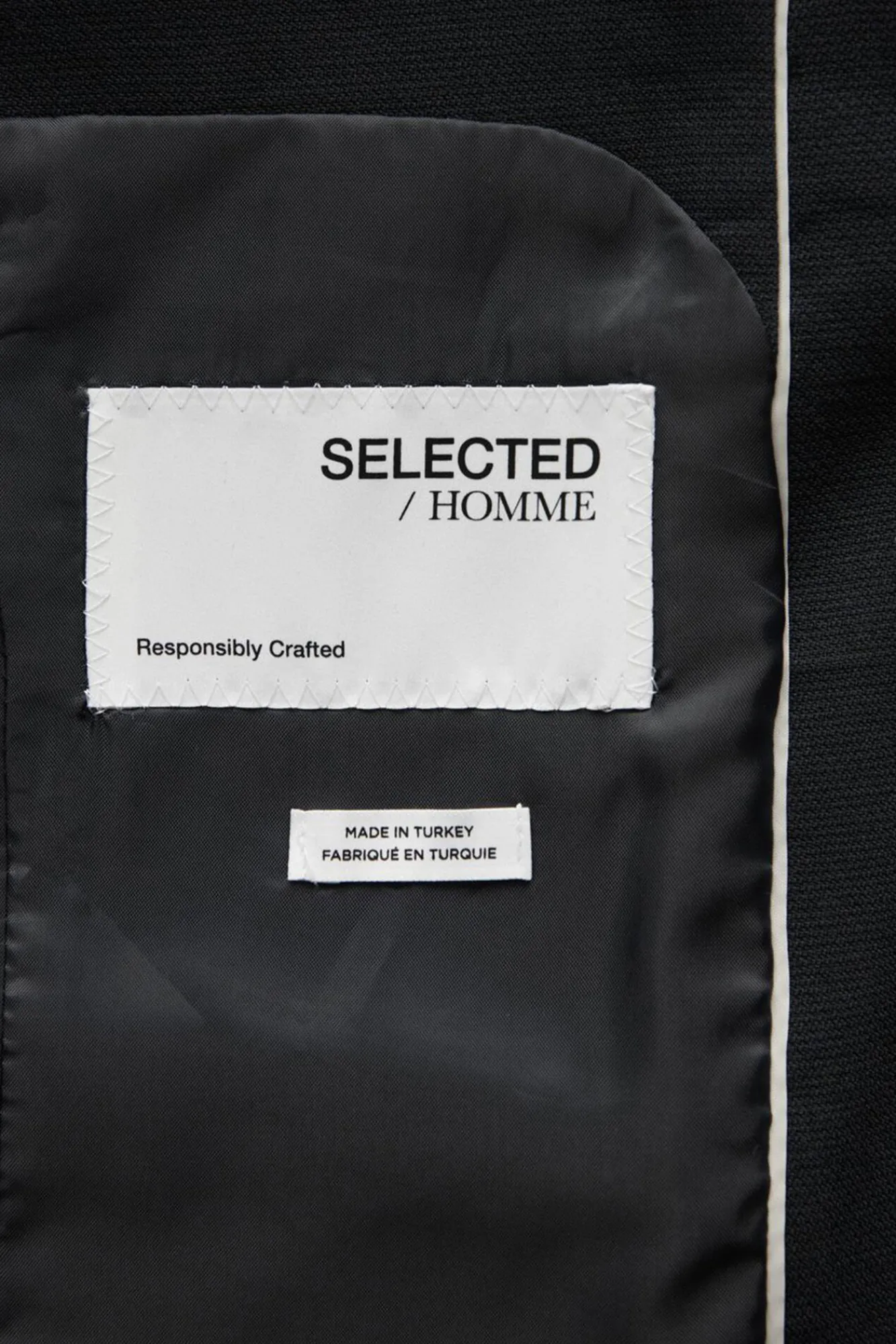 Hombre Selected Trajes>Traje de dos piezas slim fit lana fría