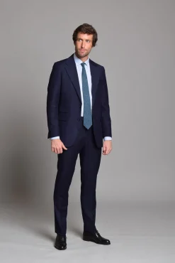 Hombre Cloking Trajes>Traje Liso British Collection 100% Lana