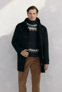 Hombre Pedro del Hierro Abrigos>Trenca lana alamares