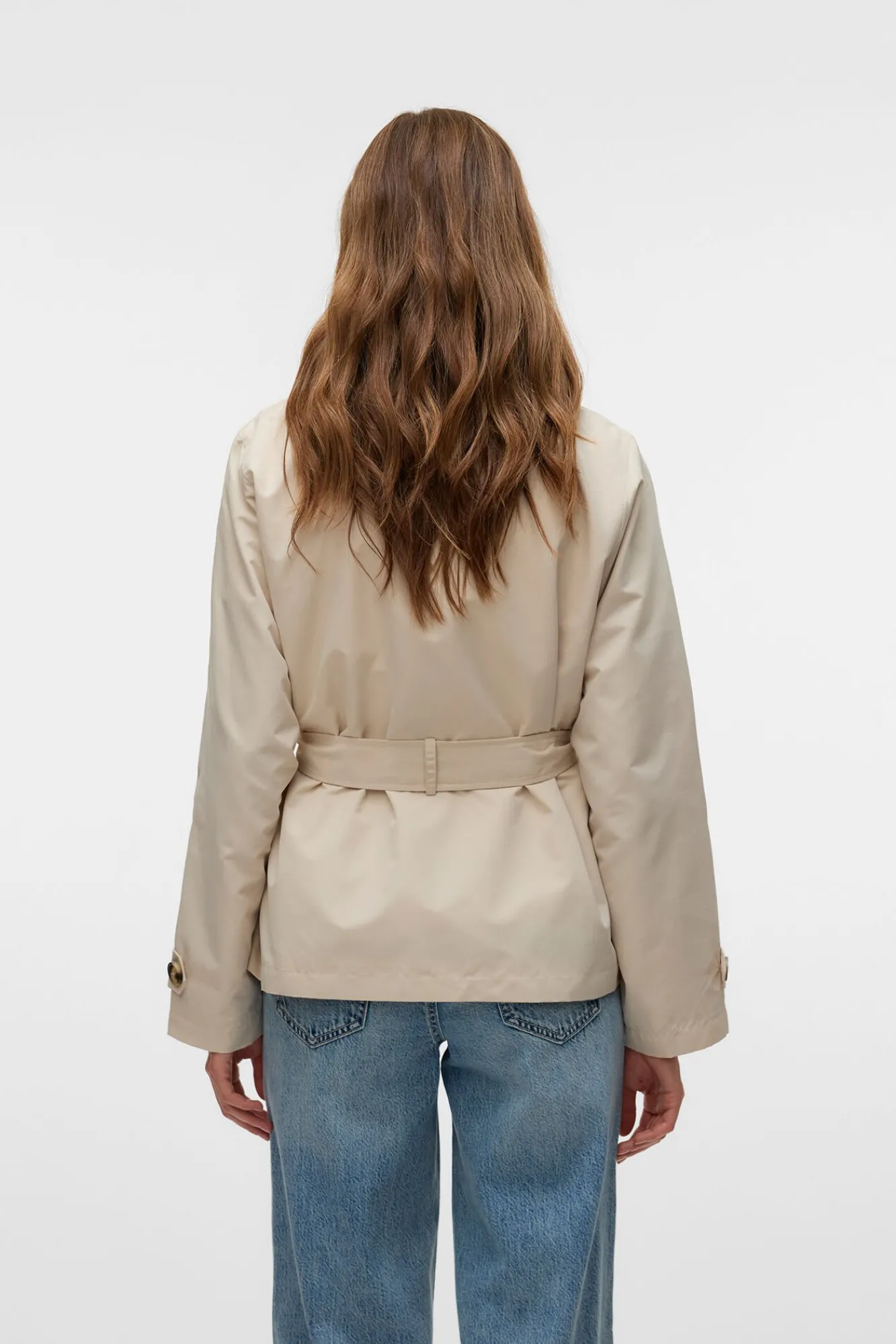 Mujer Vero Moda Gabardinas|Abrigos>Trench corto de manga larga