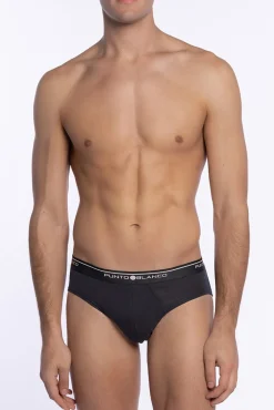 Hombre Punto Blanco Calzoncillos>Triplo calzoncillo Slip Basix