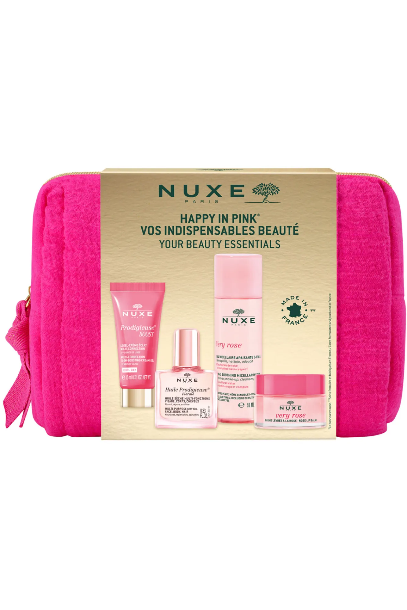 Nuxe Cofres Y Estuches Para Regalo|Cosmética Facial>Tus indispensables de belleza happy in pink