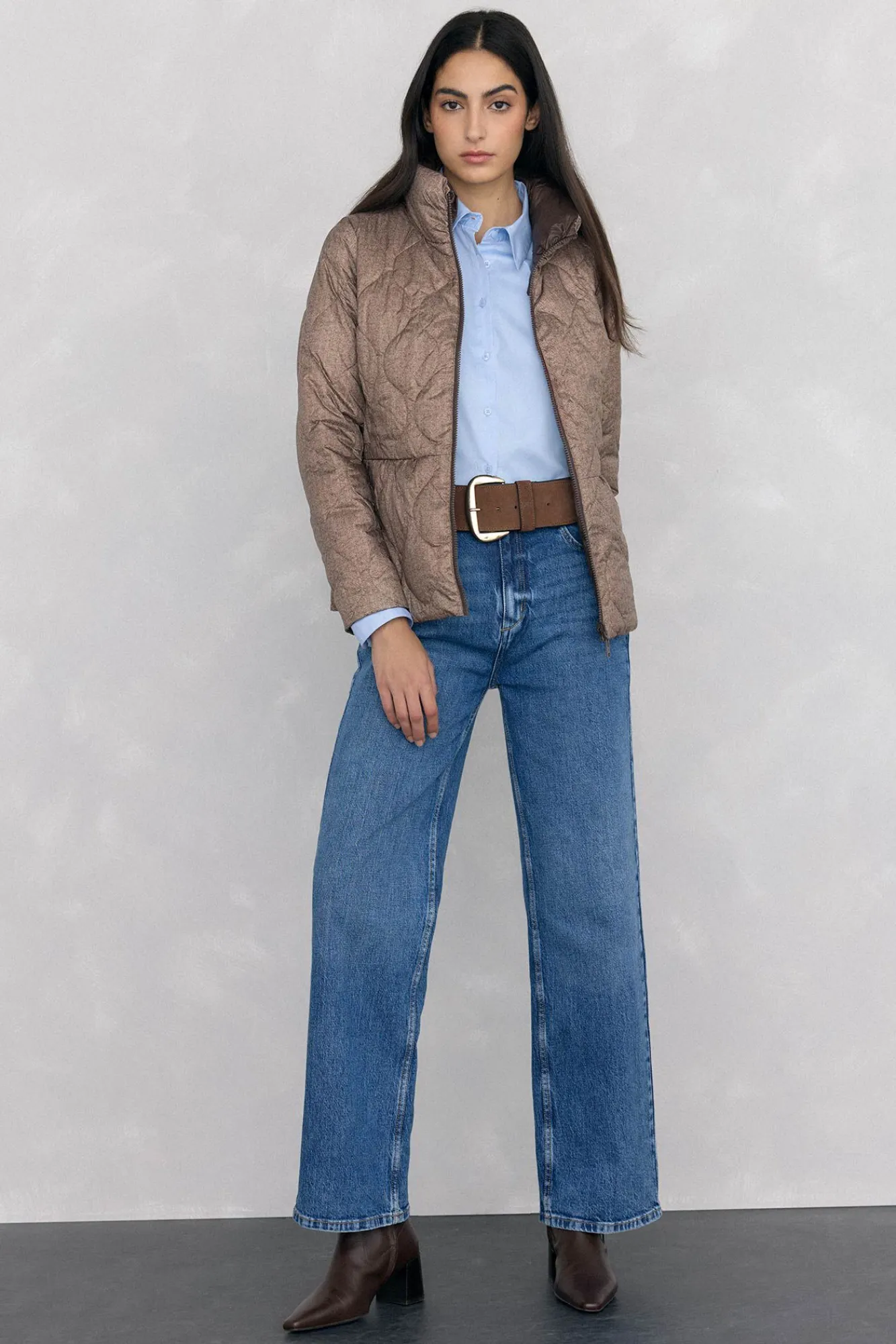 Mujer Pedro del Hierro Chaquetas|Plumíferos Y Acolchados>Ultralight reversible estampado