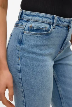 Mujer Vero Moda Vaqueros|Pantalones>Vaquero recto de tiro medio