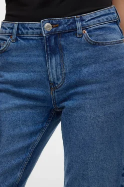 Mujer Vero Moda Vaqueros|Pantalones>Vaquero recto de tiro medio