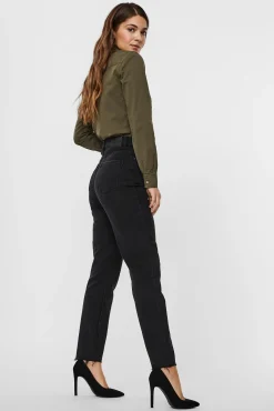 Mujer Vero Moda Vaqueros|Pantalones>Vaquero recto tiro alto