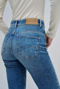 Mujer Salsa Jeans Vaqueros>Vaqueros ajustados de tiro corto