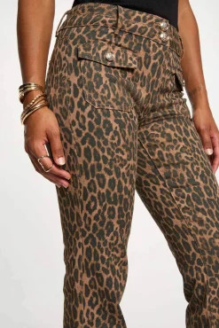 Mujer Morgan Pantalones>Vaqueros bootcut de tiro alto