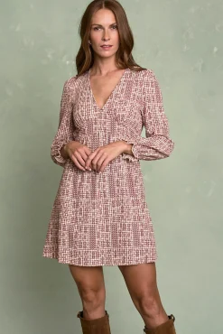 Mujer Polín Et Moi Vestidos>Vestido bordado Annecy