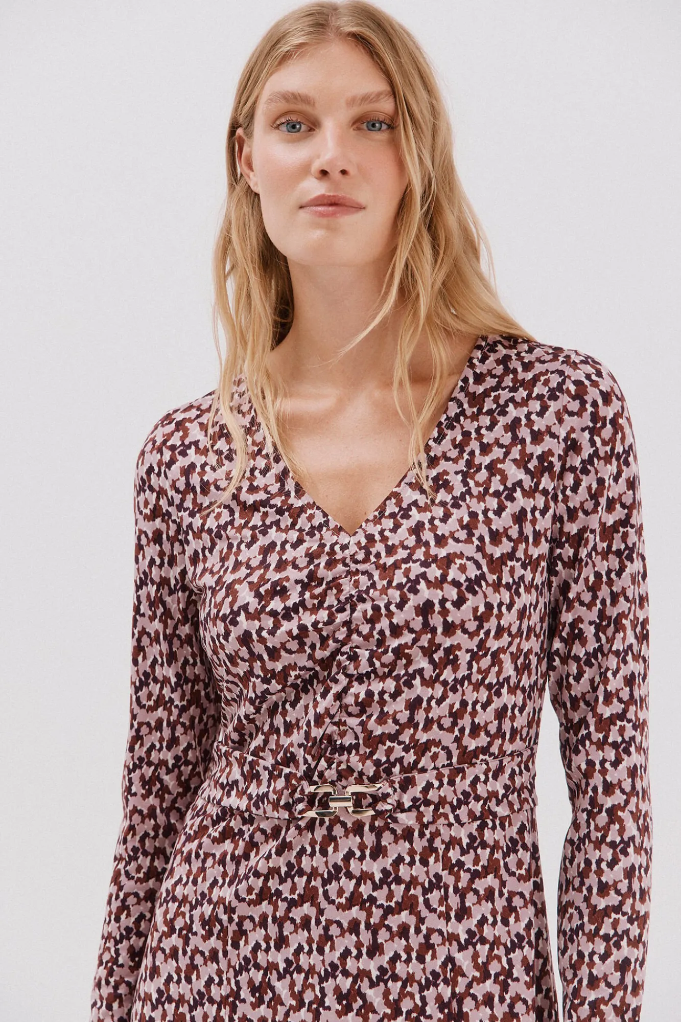 Mujer Cortefiel Vestidos>Vestido cinturón