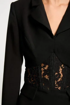 Mujer Morgan Vestidos>Vestido corto ajustado encaje