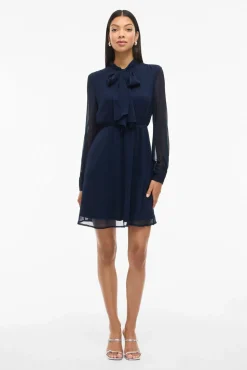 Mujer Vila Vestidos>Vestido corto de gasa