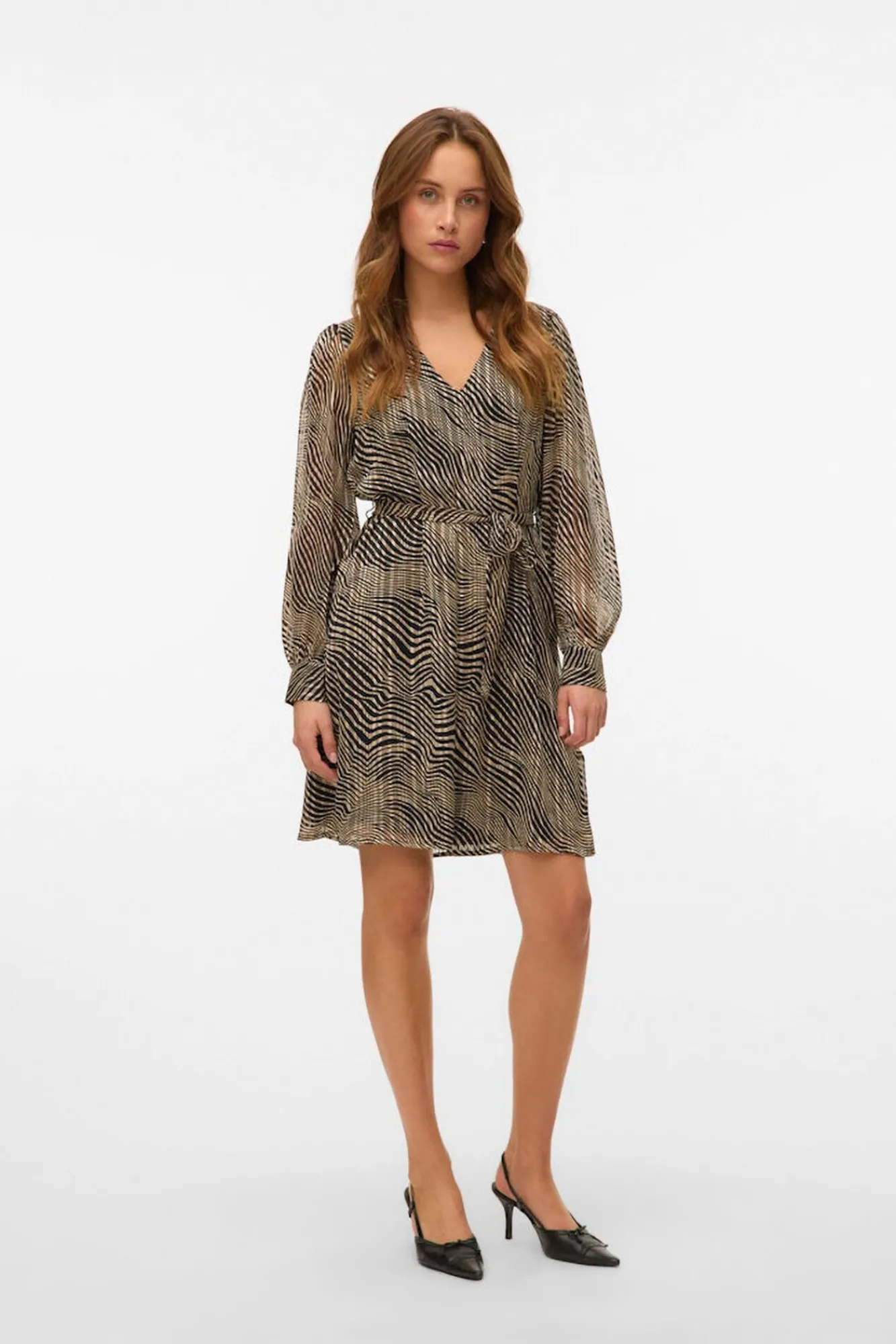 Mujer Vero Moda Vestidos>Vestido corto de manga larga