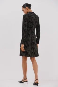 Mujer Cortefiel Vestidos>Vestido corto toques brillantes