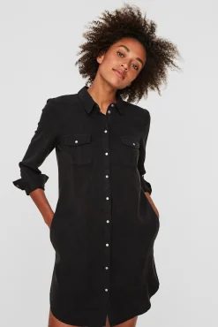 Mujer Vero Moda Vestidos>Vestido corto vaquero