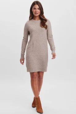 Mujer Vero Moda Vestidos>Vestido de punto con cuello redondo