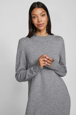 Mujer Vila Vestidos>Vestido de punto con viscosa