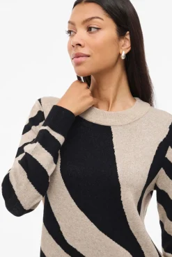 Mujer Vila Vestidos>Vestido de punto con viscosa