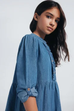 Niños Springfield Kids Vestidos>Vestido DENIM niña