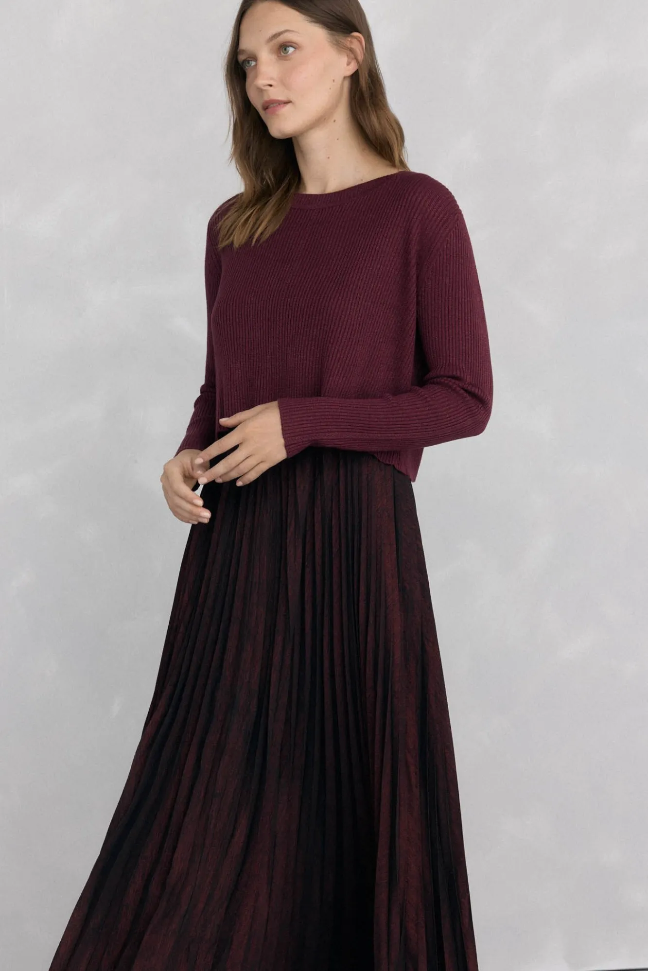 Mujer Pedro del Hierro Vestidos>Vestido dos piezas brillo