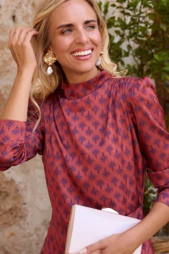 Mujer Polín Et Moi Vestidos>Vestido estampado Dea