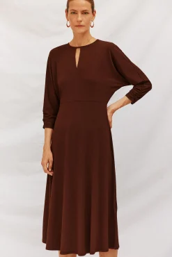 Mujer Cortefiel Vestidos>Vestido fluido estampado