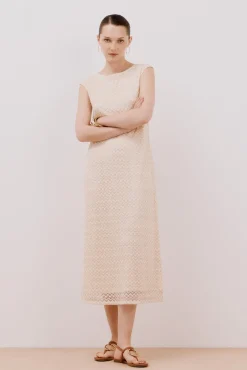 Mujer Cortefiel Vestidos>Vestido halter estructura lurex