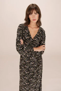 Mujer Grace & Mila Vestidos>Vestido largo envolvente