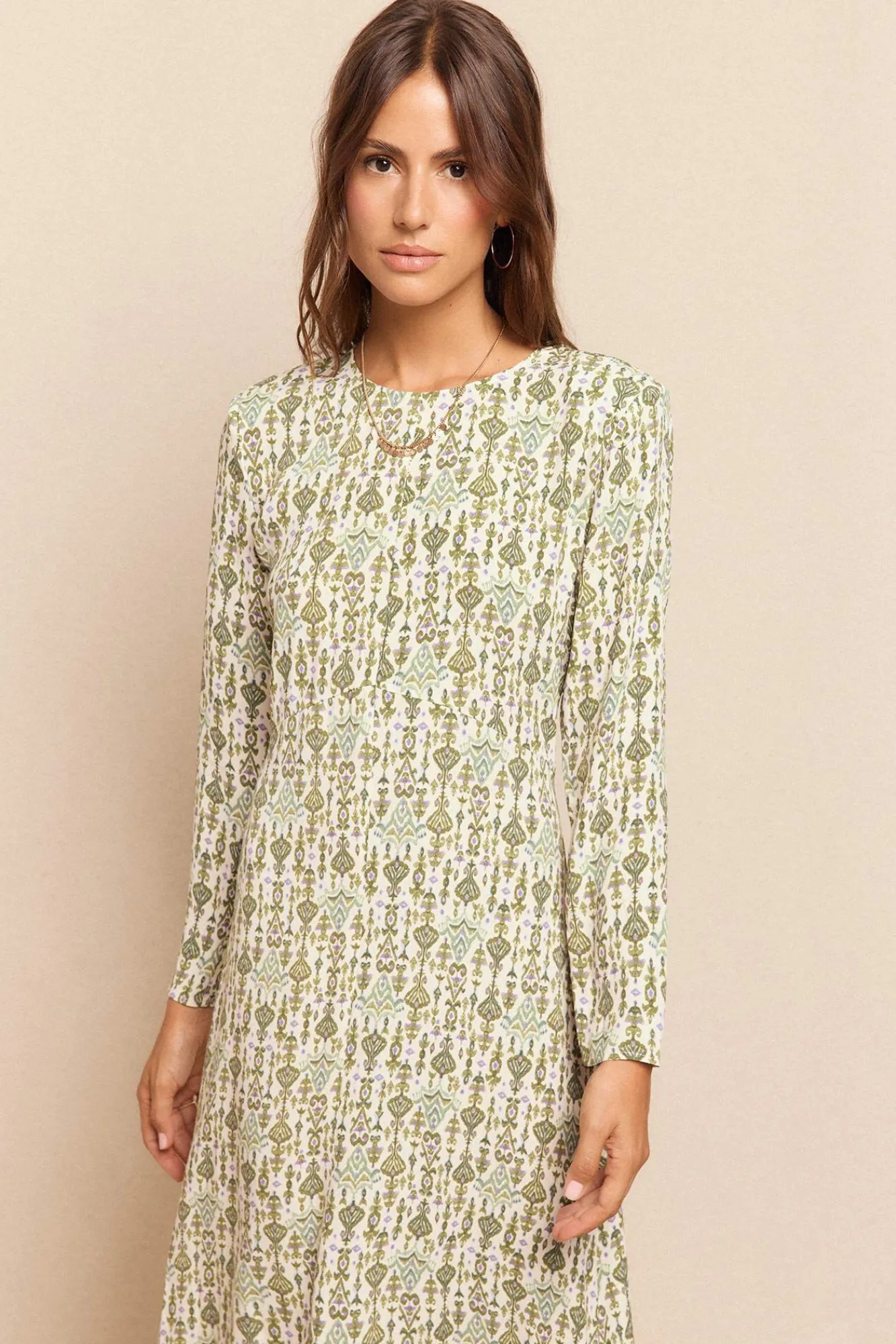 Mujer Slowlove Vestidos>Vestido largo estampado