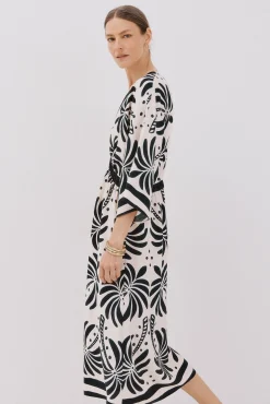 Mujer Cortefiel Vestidos>Vestido largo estampado