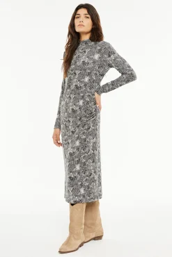 Mujer System Action Vestidos>Vestido largo estampado