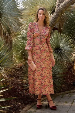 Mujer Polín Et Moi Vestidos>Vestido largo flores