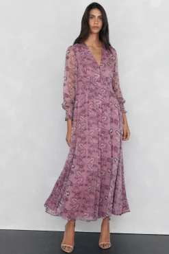 Mujer Pedro del Hierro Vestidos>Vestido largo fluido