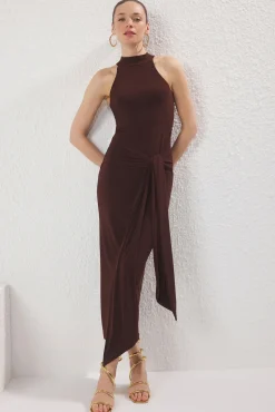 Mujer Trendyol Vestidos>Vestido maxi ajustado