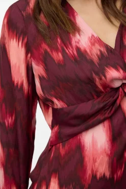 Mujer Vero Moda Vestidos>Vestido midi de manga larga