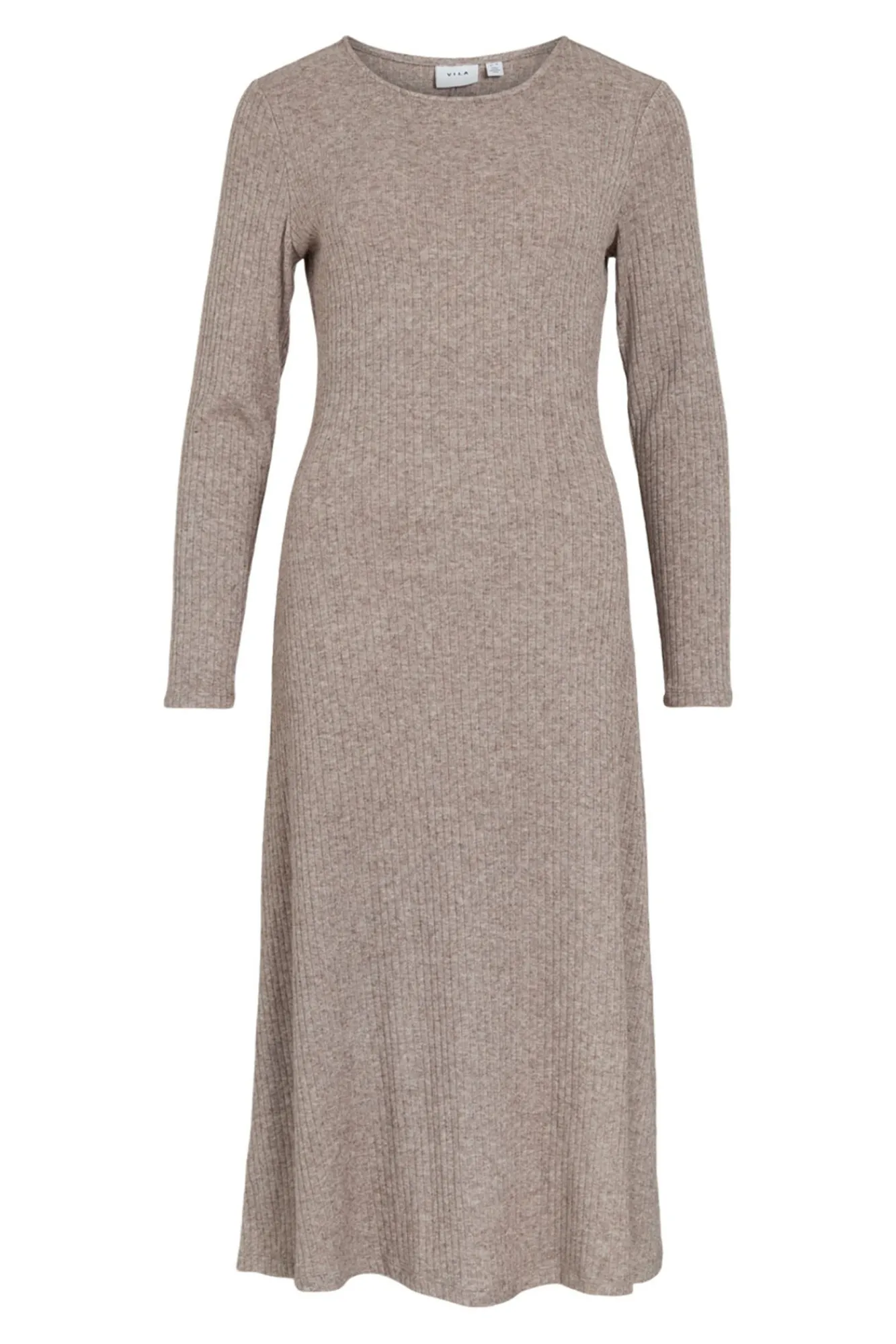 Mujer Vila Vestidos>Vestido midi de viscosa